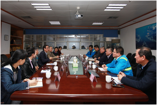 洪里专副局长带队到招银后石港区开展调研